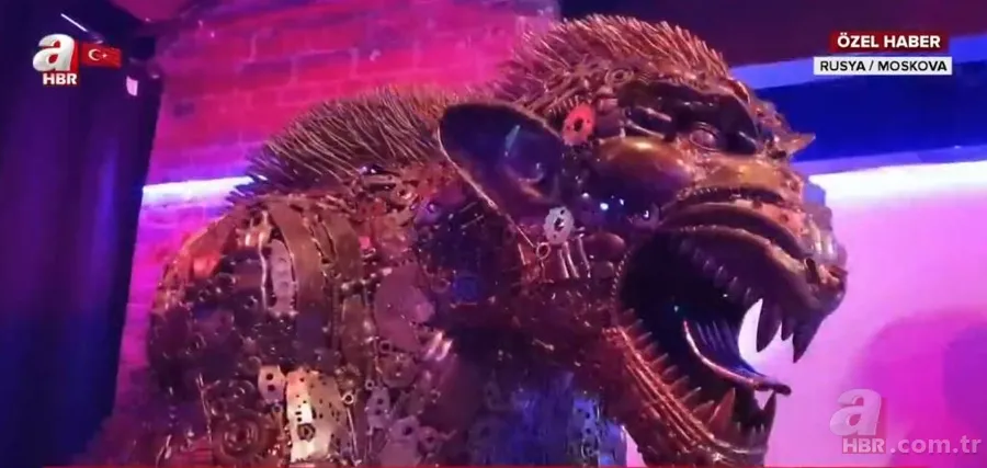 Tonlarca araba hurdası sanat eserine dönüştü! A Haber o müzeyi görüntüledi 5