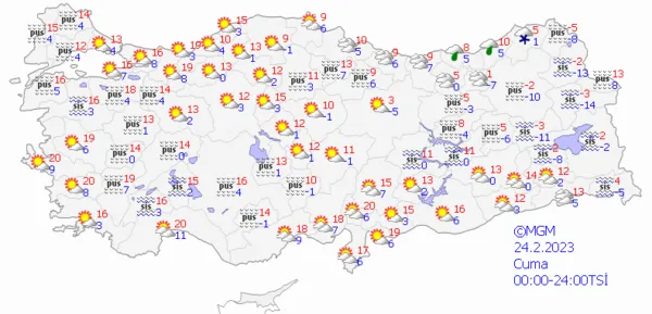 1676819036441.png Sağanak yağış ve kar geliyor! Meteoroloji'den çok sayıda ile yeni uyarı! İstanbul Ankara İzmir hava durumu... - 9