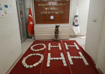 Van'da polislerden PKK'ya anlamlı gönderme