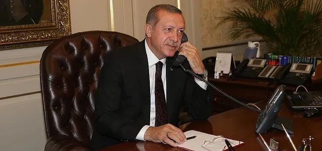 Başkan Erdoğan’dan önemli telefon görüşmesi