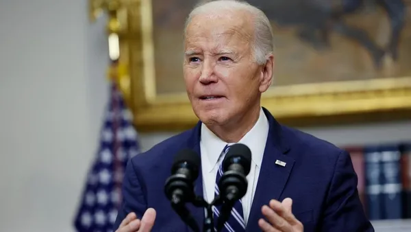 ABD Başkanı Joe Biden dondurma yalarken Gazze’de ateşkes için tarih verdi