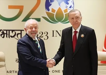 Son dakika | Başkan Erdoğan Brezilya Devlet Başkanı ile görüştü