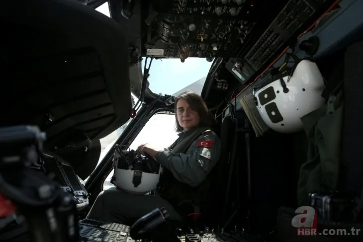 Annesinin hayalini gerçekleştirdi Deniz Hava Komutanlığının tek kadın pilotu oldu