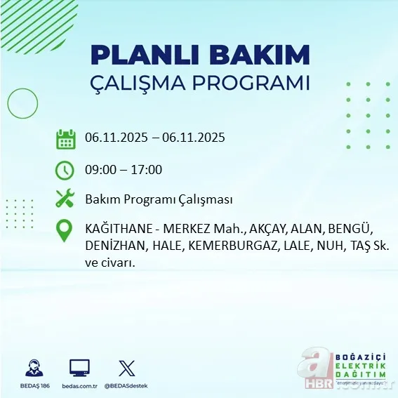 Mahalleniz listede mi? İstanbul’da 9 saatlik kesinti: Hangi ilçelerde elektrikler kesilecek? 15