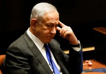 Kudüs'e Netanyahu'nun konvoyunda kaza!