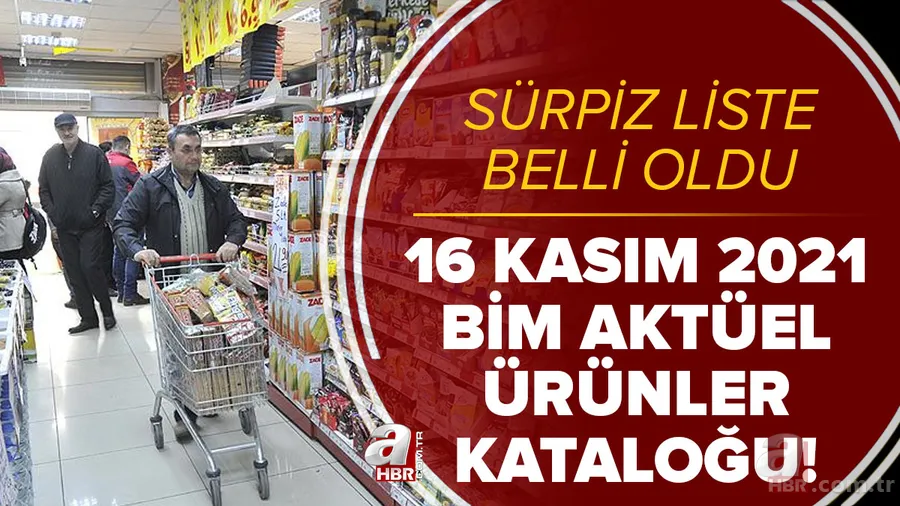 Yeni kampanya dönemi başlıyor! BİM 16 Kasım 2021 aktüel ürünler kataloğu! Sürpriz ürünler listelendi 1