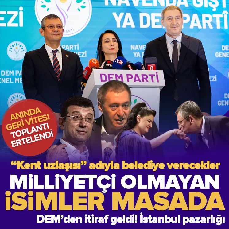 DEM Parti: Milliyetçi olmayan isimleri istiyoruz