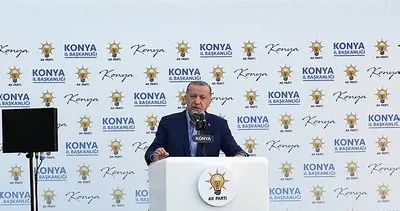 Son dakika: Başkan Erdoğan'dan AK Parti Konya İl Teşkilatı programında önemli açıklamalar