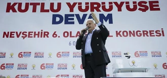 Başbakan Binali Yıldırım Nevşehir’den müjdeyi verdi