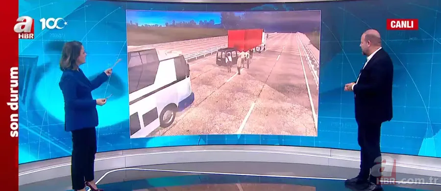 Sakarya’da 10 kişinin öldüğü kaza nasıl yaşandı? A Haber ekibi canlandırma animasyonu hazırladı! Uzman isim değerlendirdi 9