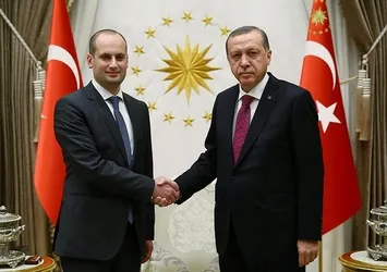 Cumhurbaşkanı Erdoğan, Janelidze'yi kabul etti