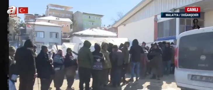 İşte depremin yıktığı Doğanşehir! A Haber canlı yayınında vatandaş böyle seslendi: Devlet burada her şey burada