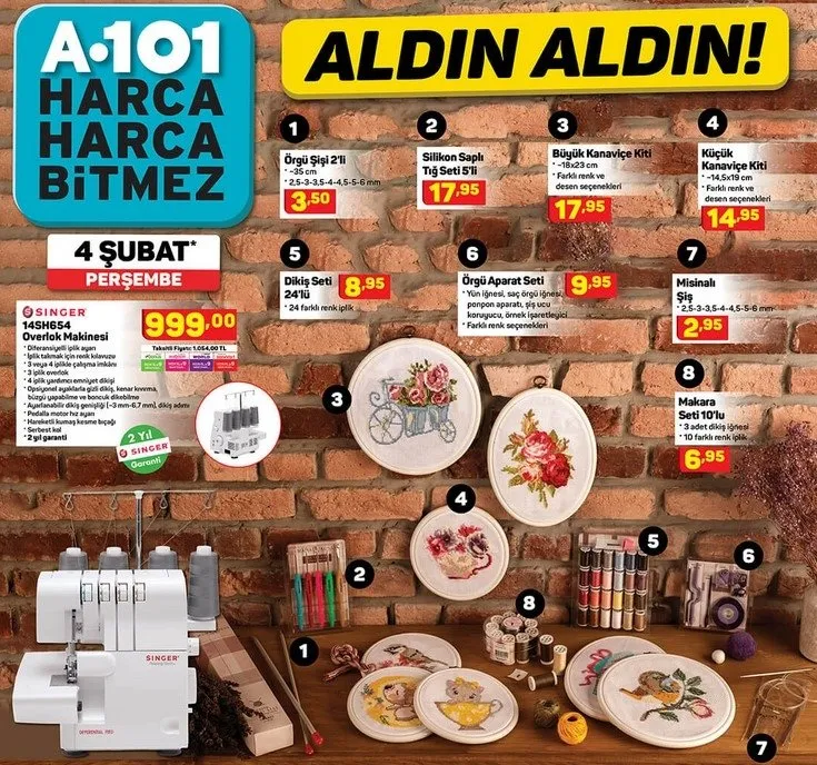 4 subat 2021 a101 aktuel urunler