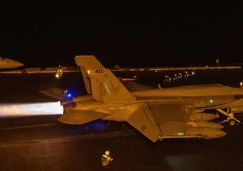 ABD'den Yemen'e bombardıman! Sana ve Amran kentlerine 7 hava saldırısı