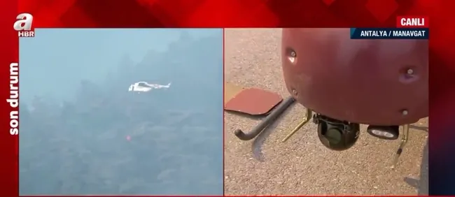 A Haber Yangın Harekat Merkezi’nde yangınlarda kullanılan insansız helikopteri görüntüledi! Peki nasıl kullanıyor?