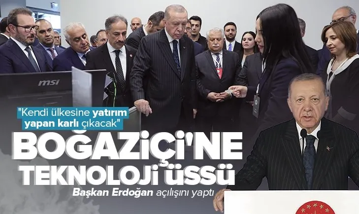 Son dakika: Başkan Erdoğan’dan Kandilli Bilim, Teknoloji ve Araştırma Binası Açılış Programında önemli açıklamalar