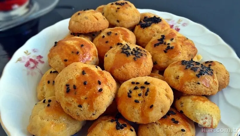 Taptaze, bayatlamayan kurabiyenin sırrı ortaya çıktı! Çayın yanına 5 dakikada şipşak hazırlayın! 6