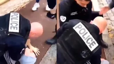 Fransız polisinden insanlık dışı müdahale