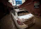 Sel sonrası otoparktan çıkarılan otomobiller
