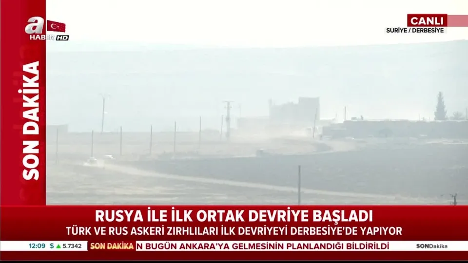 Rusya ile ortak devriye başladı!