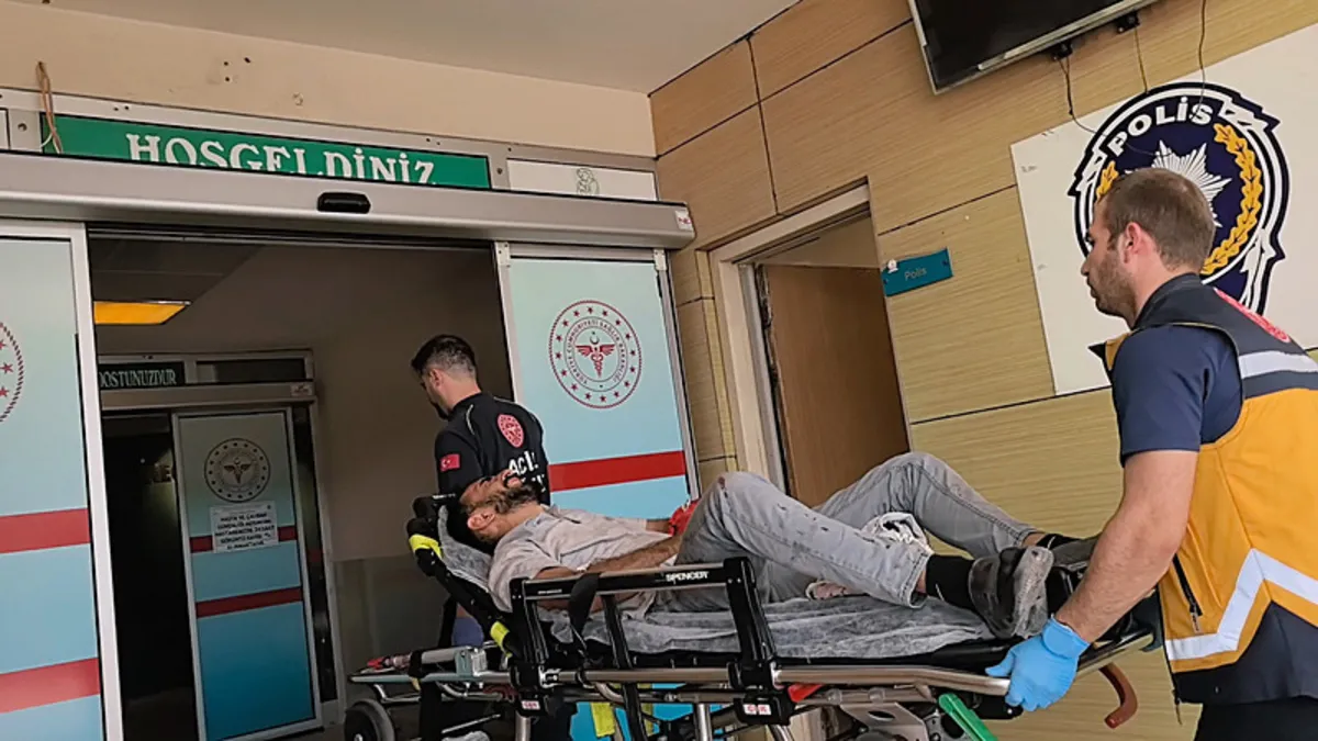 İnegöl'de su fabrikasında işçi kolunu pres makinesine kaptırdı