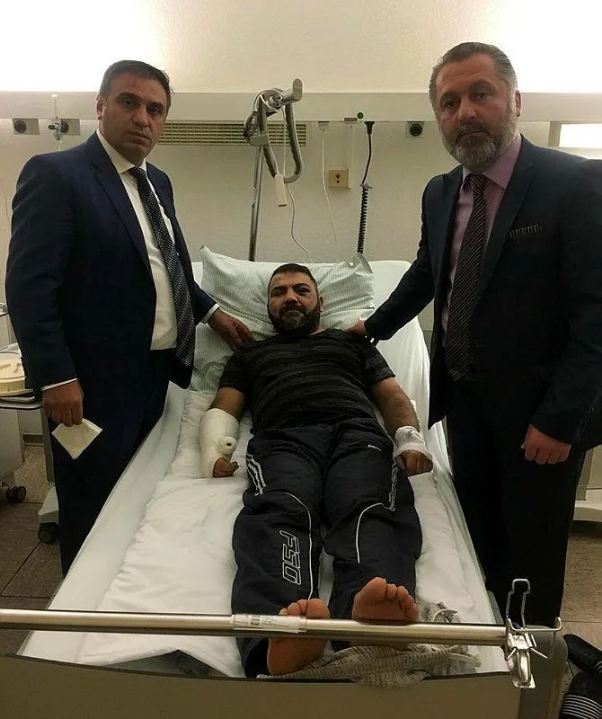 Alman polisi bir Türk’e işkence edip sokağa attı