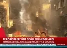 YPGli teröristler yine sivilleri hedef aldı!