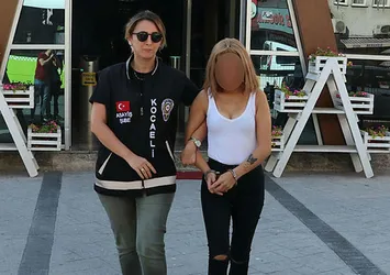 Hayali konteyner satıcısı kadın yine yakalandı