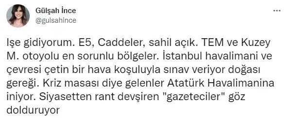 CHP yandaşı FOX’un muhabiri Gülşah İnce’den İBB reklamı!