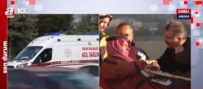 Gazzeli hastalar Türkiye’de! Sağlık Bakanı Fahrettin Koca karşıladı