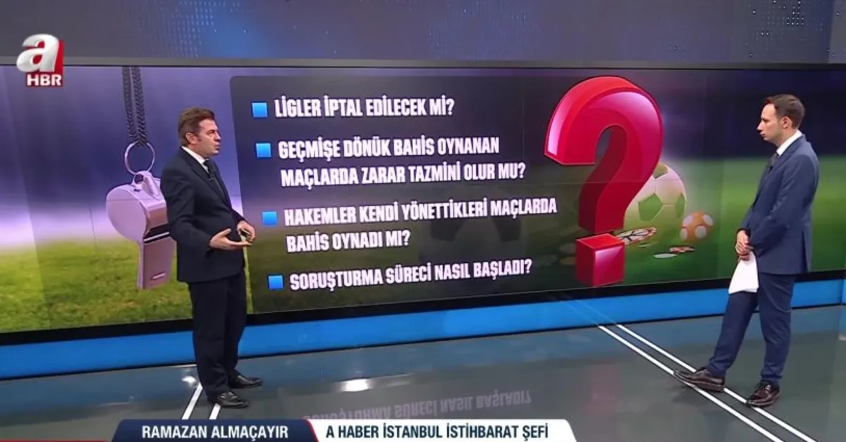 152 hakem bahisten disipline sevk edildi!