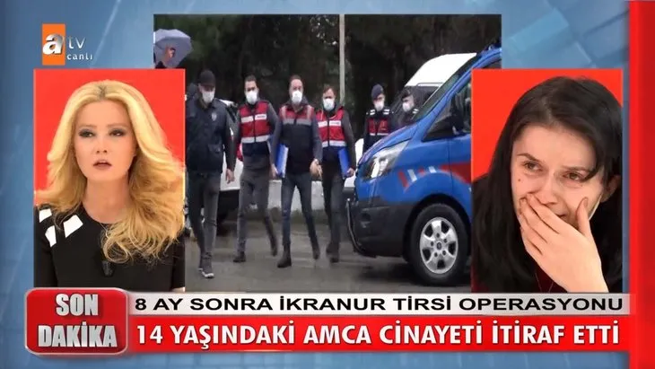 Müge Anlı’daki İkranur Tirsi cinayetinde 8 ay sonra itiraf geldi!