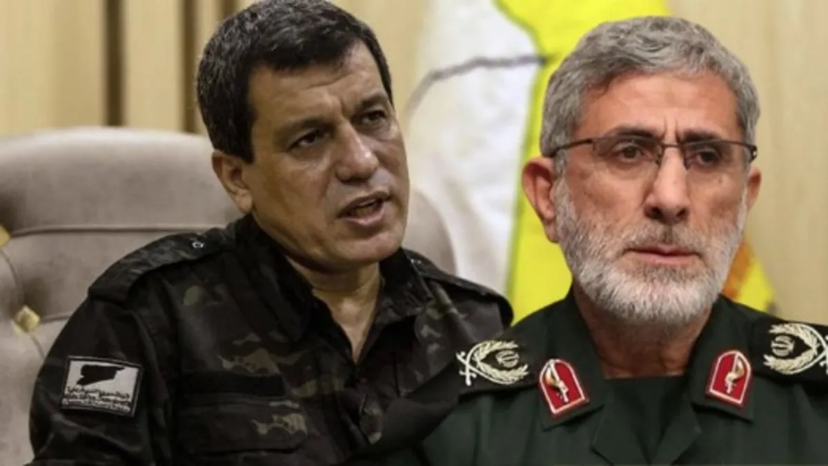 Kaybedenler kulübü bir masada: İran ve YPG arasında üst düzey gizli görüşme! İranlı Tuğgeneral'den itiraf dolu açıklamalar