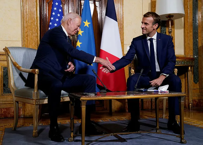 AUKUS krizi sonrası Biden ve Macron ilk kez bir araya geldi! Beceriksizce davrandık