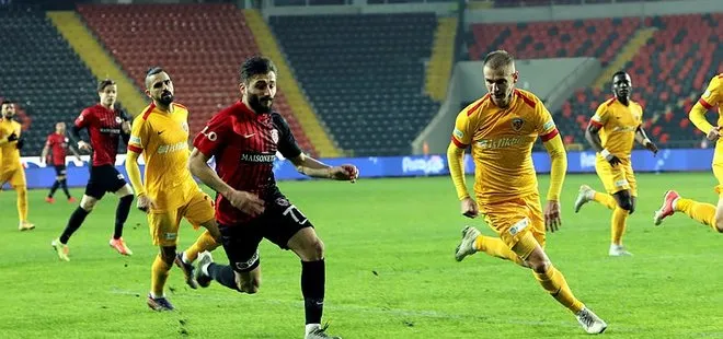 Gaziantep Kayserispor’u 2-1 mağlup etti