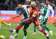 Galatasaray Konya’da puan kaybetti
