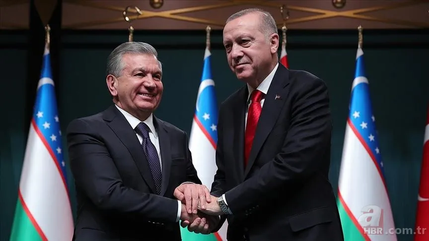 Başkan Erdoğan Özbekistan Cumhurbaşkanı Mirziyoyev ile görüştü: Togg hayırlı olsun 18