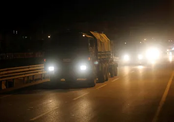 Suriye sınırına askeri sevkiyat