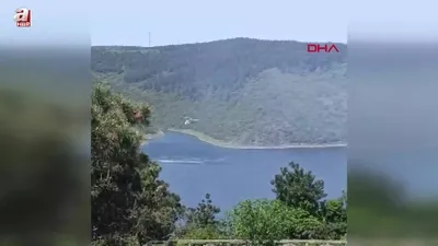 Sultangazi’de kent ormanında yangın