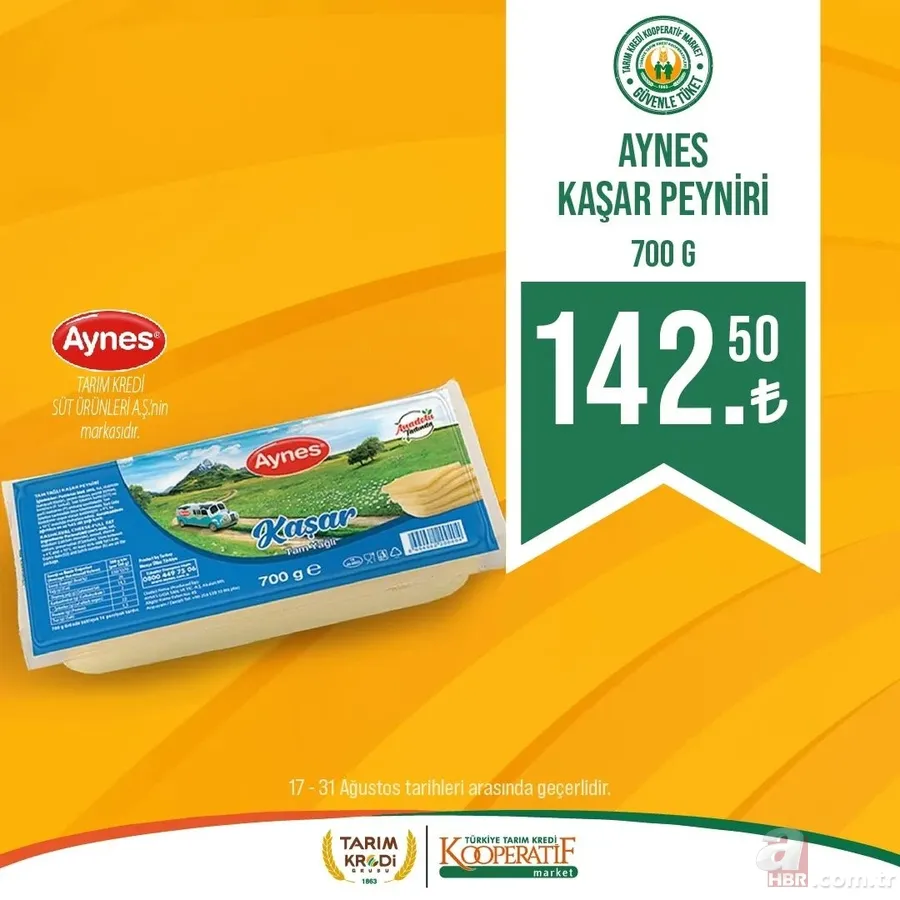Yeni ürünleri görenler kapıda kuyruk oldu! Tarım Kredi Market listeyi güncellendi! 30'lu yumurta 68.50, Tereyağı 89.90, 40'lı tuvalet kağıdı 168.90 TL... 4