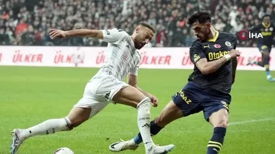 Beşiktaş - Fenerbahçe derbisinden kareler
