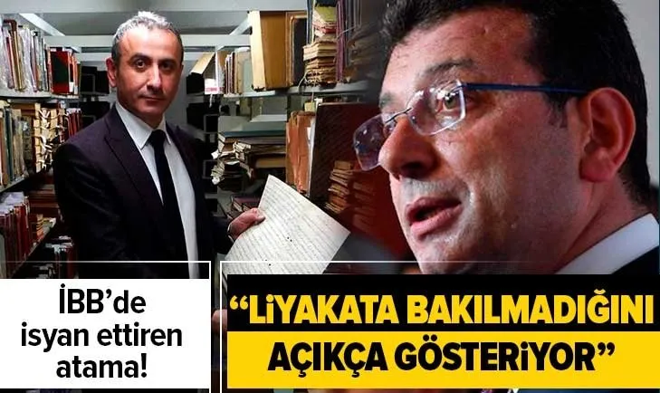 İBB’deki skandal atamaya Murat Bardakçı’dan sert tepki