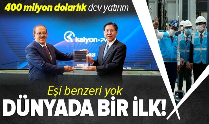 Çin Ankara Büyükelçisi, Kalyon Güneş Teknolojileri Fabrikası’nı ziyaret etti