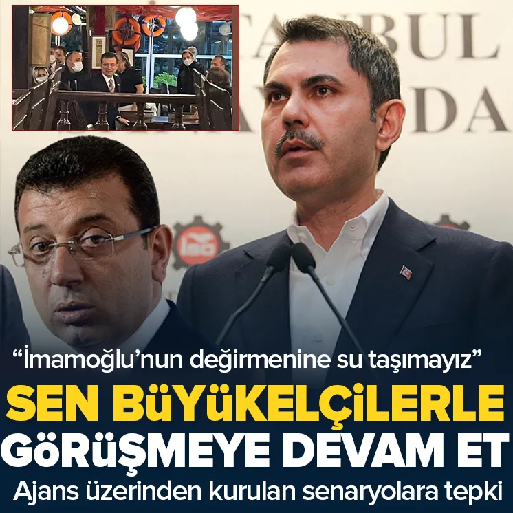 Yabancı büyükelçilerle görüşmeye devam etsin