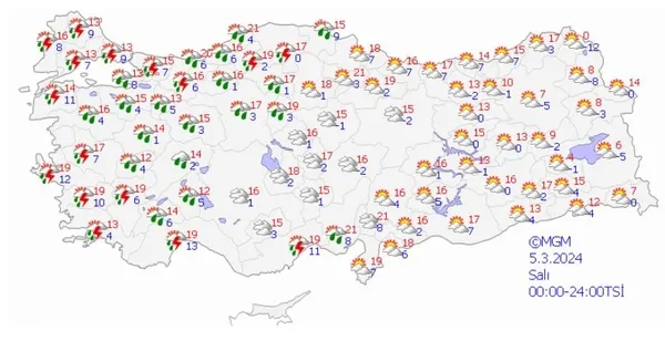 HAVA DURUMU | Meteorolojiden kuvvetli yağış alarmı! İstanbul için gün verdiler! Dalga dalga geliyor - 12