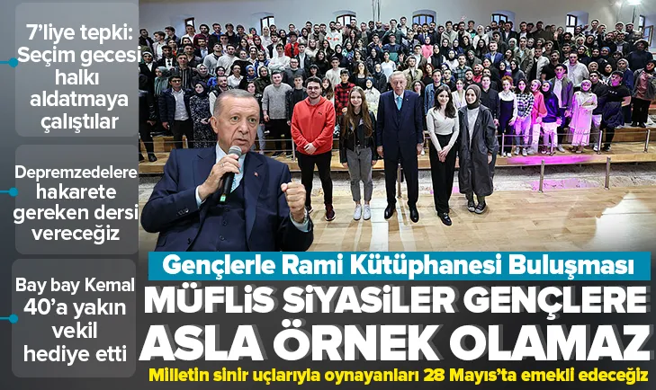 7’li koalisyona tepki: 28 Mayıs’ta emekli edeceğiz
