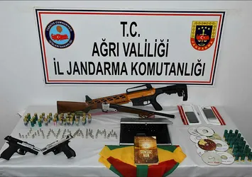 Ağrı'da terör örgütü PKK'ya operasyon: 10 gözaltı