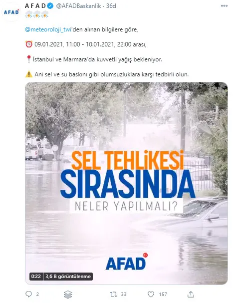 Meteoroloji'den son dakika hava durumu açıklaması! Sağanak yağış ve kuvvetli rüzgar uyarısı | 9 Ocak 2021 hava durumu - 3