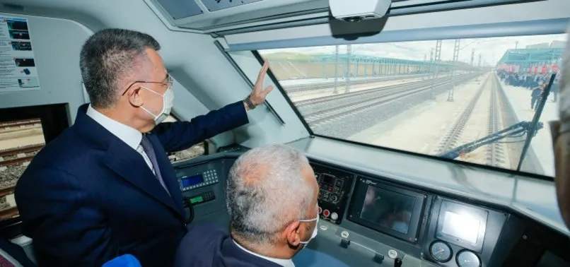 Son dakika: Cumhurbaşkanı Yardımcısı Fuat Oktay’dan YHT şantiyesinde inceleme
