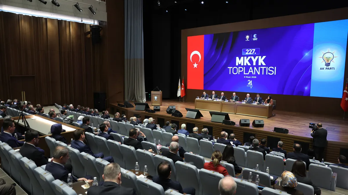 AK Parti MKYK Toplantısı başladı